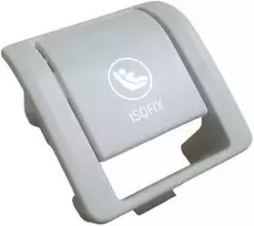 BMW G05 galinės sėdynės ISOFIX dangtelis Dramblio kaulo spalvos originalus 52207499793