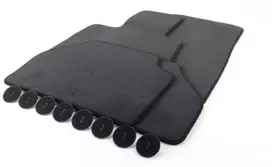 BMW F25 grindų kilimėlių rinkinys Velours Genuine 51477449443