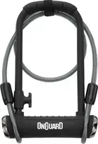 OnGuard ONGUARD PitBull DT X- SERIES 8005 U- LOCK - 14mm 115mm 230mm - 5 x Raktai su kodu + nuoroda 10mm 120cm