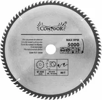 Pjovimo diskai Condor CON-TCT-3008; 300 mm; Z80