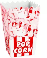 Gsg24 Kartoninė dėžutė PopCorn 7x14,5x9cm MEDIUM 0,75L 100 vnt.