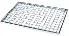 Grąžtas Cinkuotojo plieno tinklelio grotelės Aco 40x60cm batams val.