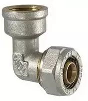 Tdm Brass Užveržiama alkūnė 1070, 32 mm x 1" x 3 mm, vidin. sriegis