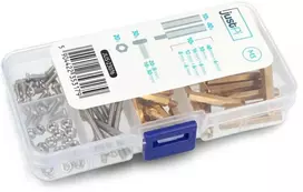 Grąžtas M3 varžtų ir tarpiklių komplektas - B komplektas - 100 vnt, - justPi