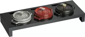 STAUB Stand na 3 mini cocotte juoda