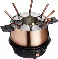Ecost prekė po grąžinimo Bestron Electric Fondue Set for iki 8 People, with 8 x Fondue Forks and C (Atnaujinta)