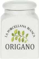 LA PORCELLANA BIANCA CONSERVA Pojemnik na oregano 175 ml