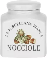 LA PORCELLANA BIANCA CONSERVA Lazdyno riešutų talpyklė 500 ml