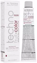 Alter Ego Technofruit Color hair dye 100ml - 6/31 | Dark Gold Ash Skirtas šviesiems plaukams