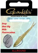 Sistemėlė Gamakatsu BKD-Drop Shot Rig Worm 39 170cm 0,22mm H3