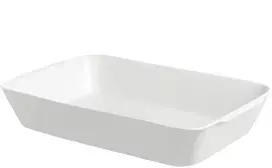 La Porcellana Bianca Anghiari kepimo indas - baltas, 35 x 22 cm