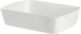 La Porcellana Bianca Baltas PORCELIANAS ANGHIARI Lazanijos indas 30 x 22 cm