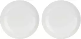 La Porcellana Bianca 2 essenziale gurmaniškų apvalių dubenėlių rinkinys - baltos spalvos, 30 cm