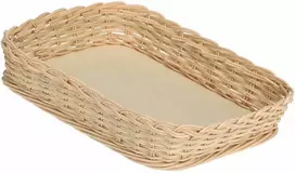 La Porcellana Bianca Pintas krepšelis midollino lazanijai - rudas, 30 cm