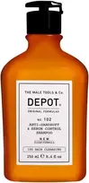 Depot No. 102 Botanical Complex Hair Šampūnas Nuo pleiskanų & Sebum Control plaukų šampūnas vyrams, 250 ml