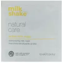 Milk Shake Natural Care Active Milk Hair Treatment Kreminis Mask For Spalvą išsaugantis, 10 ml