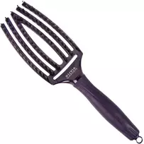 Plaukų šepetys džiovinimui Olivia Garden Fingerbrush Mėlyna Sapphire Medium