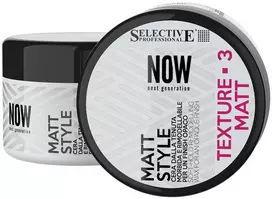 Selective Professional NOW Matinis STYLE Soft - hold wax Matinis švelnios fiksacijos plaukų vaškas, 100 ml