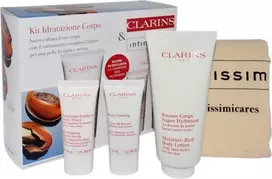Clarins Kūno priežiūros dovanų rinkinys Kūno drėkinimo rinkinys