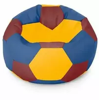 Blue Sėdmaišis-pufas vaikams Ball XXL (40 cm), Geltona/Raudona/Mėlyna