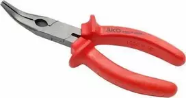 Szczypce JUCO PAilgintos lenktos replės, poliruotos 160 mm 1000 V