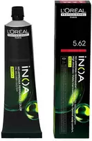 L‘Oreal Professionnel iNOA plaukų dažai | spalva: 5.62 - Light Extra Iridescent Red Brown, 60 ml