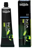 L‘Oreal Professionnel iNOA plaukų dažai | spalva: 8.1 - Light Ash Blonde, 60 ml