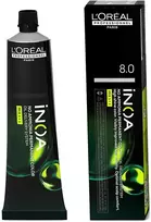 L‘Oreal Professionnel iNOA plaukų dažai | spalva: 8.0 - Light Golden Blonde, 60 ml