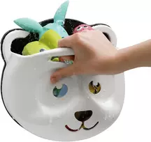 Maltex laikiklis vonios žaislams Panda juodas baltas 6205_98