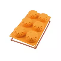 Silikoninė forma 7,6cm /6vnt Saulėgrąžos ,Silikomart