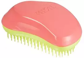 Tangle Teezer The Original Detangling Plaukų šepetys Salmon Rožinė & Hyper Geltona šepetys