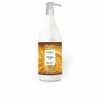 Maitinantis kondicionierius Alcantara Skirtas garbanotiems plaukams Hair System Garbanoti plaukai (1 L)