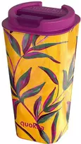 Quokka Vaso Cafe Doble Pared - Plastikinis puodelis su dvigubomis sienelėmis 450 ml (Sun Garden)
