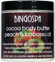 Bingospa Persikų kūno sviestas su babassu aliejumi 250g