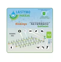 Laistymo Padejejas .Šiltnamio laistymo sistema "Keturkojis" gravitacinis 10m
