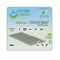 Laistymo Padejejas .Šiltnamio laistymo sistema "Juosta maxi" gravitacinis