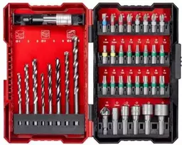 Grąžtas KWB Einhell Bohrer- & Bit-Satz, 39-teilig (1/4", in L-Box)
