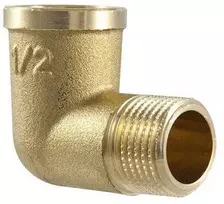 Tdm_Brass Alkūnė 210P, TDM Brass, 1 1/2", vidinis/išorinis sriegiai