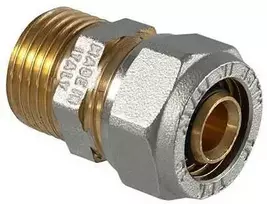 Tdm_Brass Užveržiamas antgalis 1030, ¾” x 20 mm, išorinis sriegis