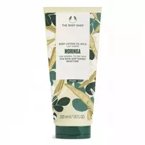„The Body Shop“ kūno losjonas normaliai ir sausai odai su moringa (Losjonas kūnui) 200 ml
