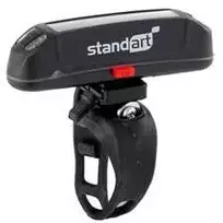 Velosipēdu lukturis Standart SD-3250, plastmasa, melna krās.