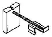 Haushalt Angliniai šepetėliai 30-00-440-AU, 3 x 10 x 13,5 mm, 2 vnt