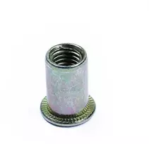 Lygios plieninės kniedinės veržlės Haushalt, M5, 6.8 mm x 12 mm, 20 vnt.