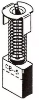 Haushalt Anglinis šepetėlis 30-00-005-H, 6,5 x 13,5 x 18 mm, 2 vnt