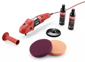 Flex Tools elektrinis poliruoklis PE14-3 komplektas