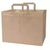 Nordiskt Papper Ab Popierinis maišelis išsinešimui, 320 x 160 x 270 mm, dėžutėje 250 vnt.