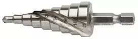 Bohrcraft Pakopinis grąžtas 4-12 mm 1/4 koto HSS-G 1"