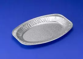 Plus Pack Maitinimo indas ovalus vidutinio dydžio 43x29x2,5cm 65180 10vnt./pak. - (10 vnt.)