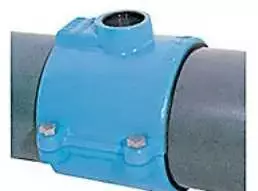 Induflow Sriegimo spaustukas 160 mm x 2 - 5250. Su A4 varžtais. Haku
