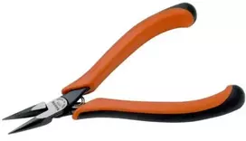 Bahco Replės smailia nosele, 9 mm, 2,44 cm, 6,8 mm, polipropilenas (PP), termoplastas, juodos, oranžinės, 135 mm